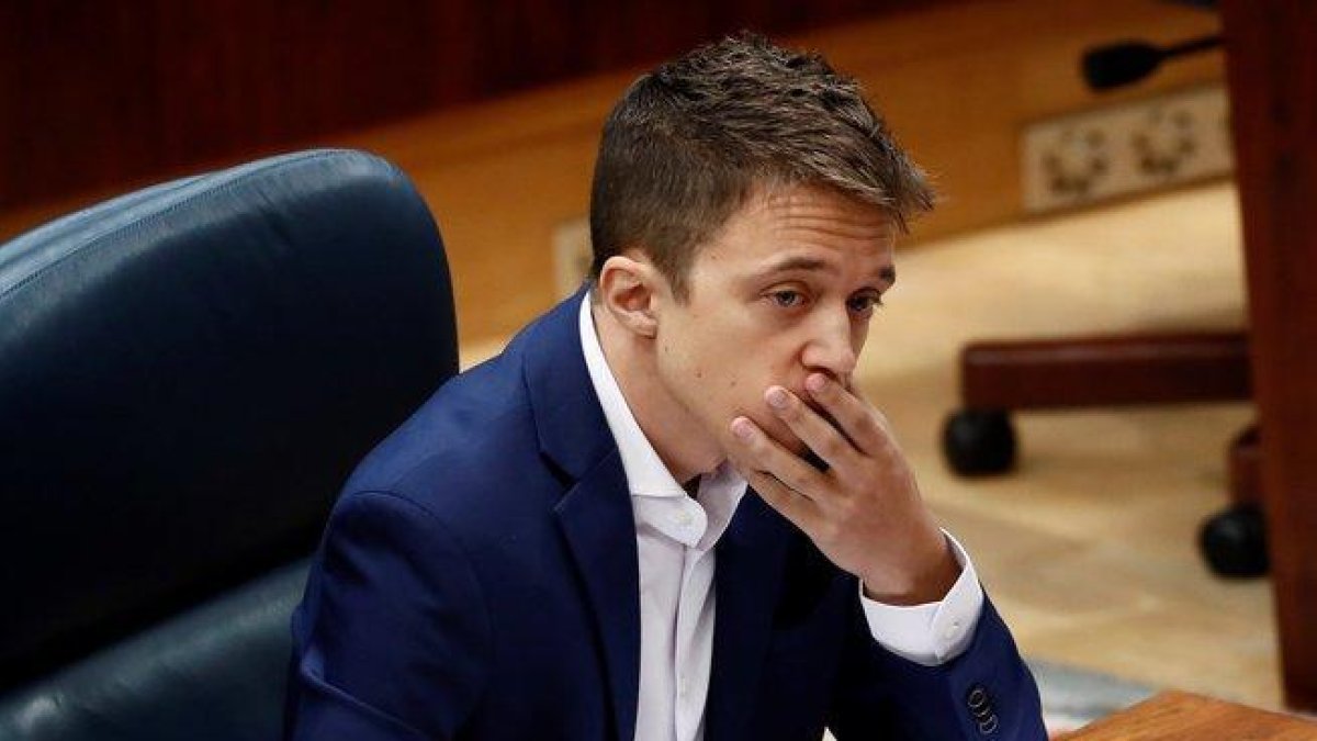 El líder de Más Madrid, Iñigo Errejón.-MARISCAL (EFE)