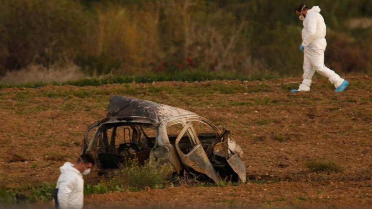 Daphne Caruana de 53 años ha fallecido este lunes en la explosión de un coche bomba.-ZAMMIT LUPPI (REUTERS)