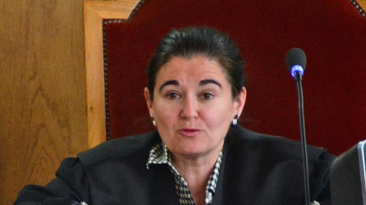 La magistrada del Juzgado de lo Penal de Soria.-VALENTIN GUISANDE