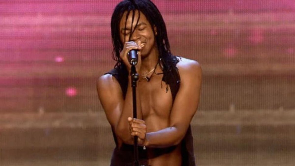 Lennier Ramírez, durante su actuación en 'Got talent'.-