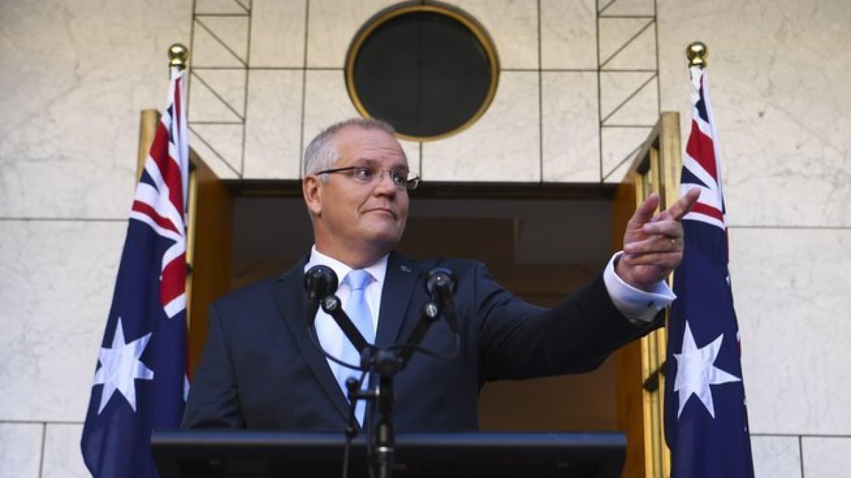 Scott Morrison, primer ministro de Australia.-EFE