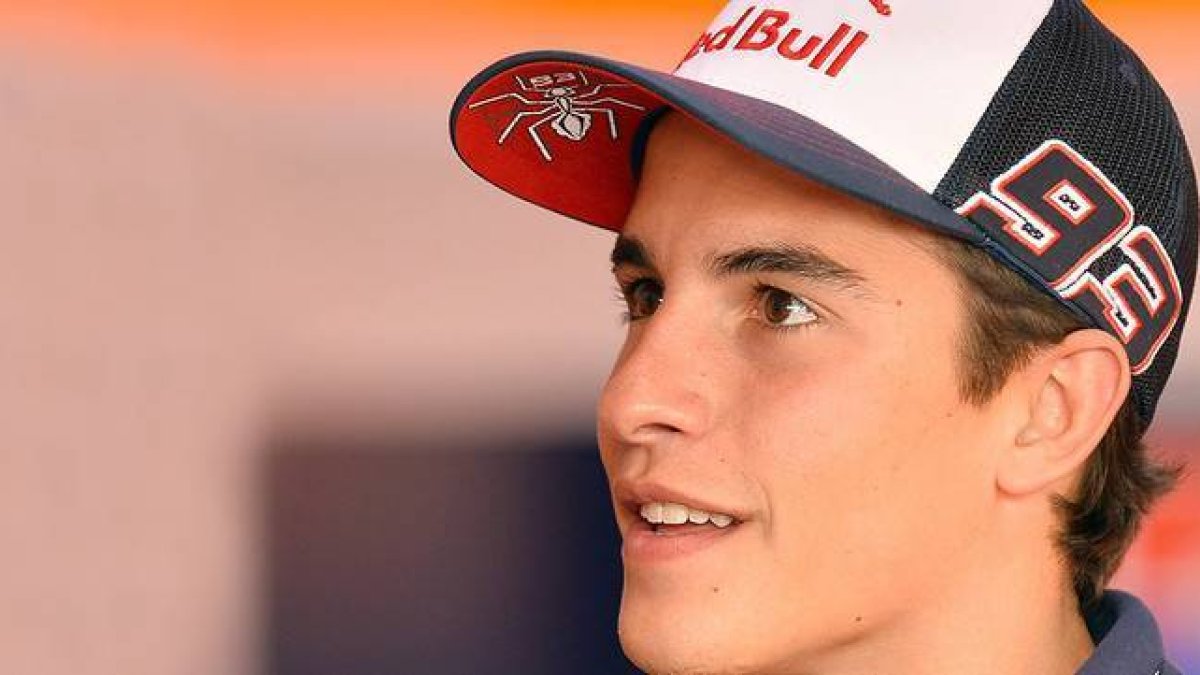 Marc Márzquez, en el box de Repsol-Honda, en el circuito de Losail (Catar), el 28 de marzo.-Foto: EFE/ EPA