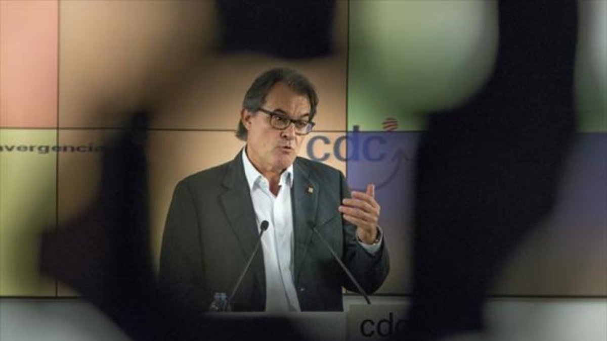 El expresidente de la Generalitat, Artur Mas.-FERRAN SENDRA