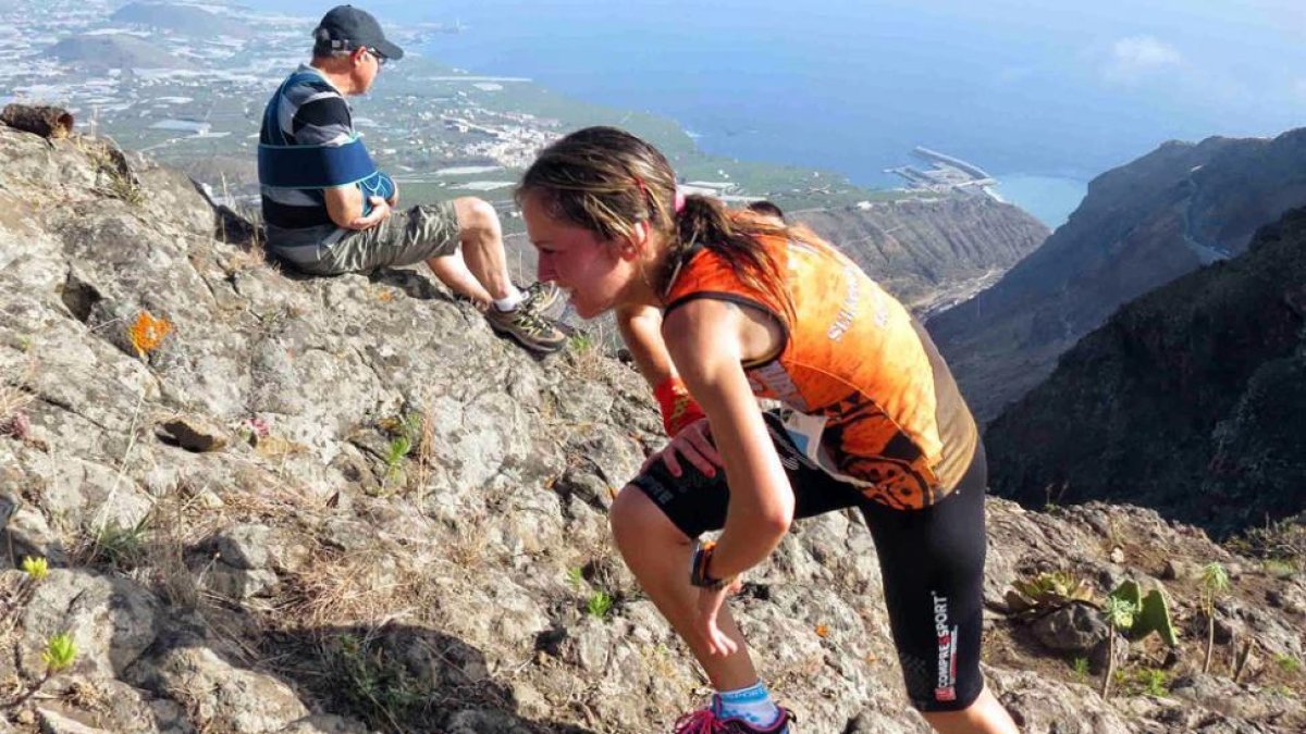 La campeona de España Azara García será una de las grandes animadoras de la carrera pinariega.-Desafío Urbión