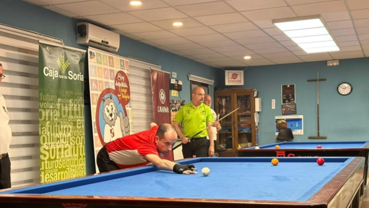 Carlos Cortés y Camarero, durante los cuartos de final.