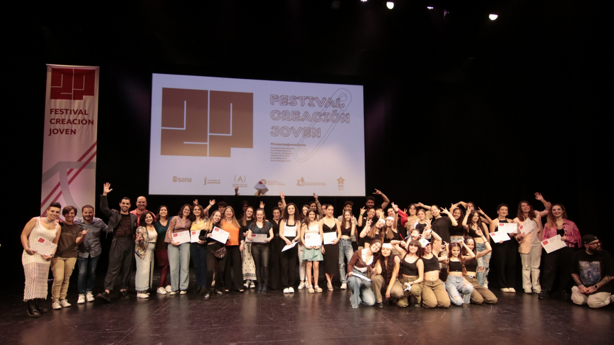 Ceremonia de entrega de premios del Certamen de Creación Joven