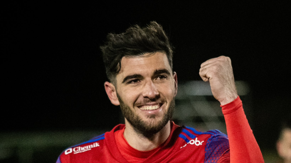 Toni Jou fue uno de los pilares del Tarazona de Javi Moreno en el centro del campo.