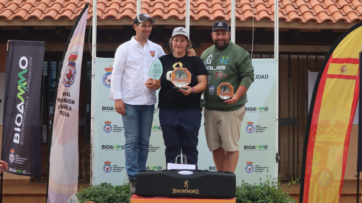 Beatriz Laparra fue la mejor el pasado fin de semana en Castillejo de Robledo.