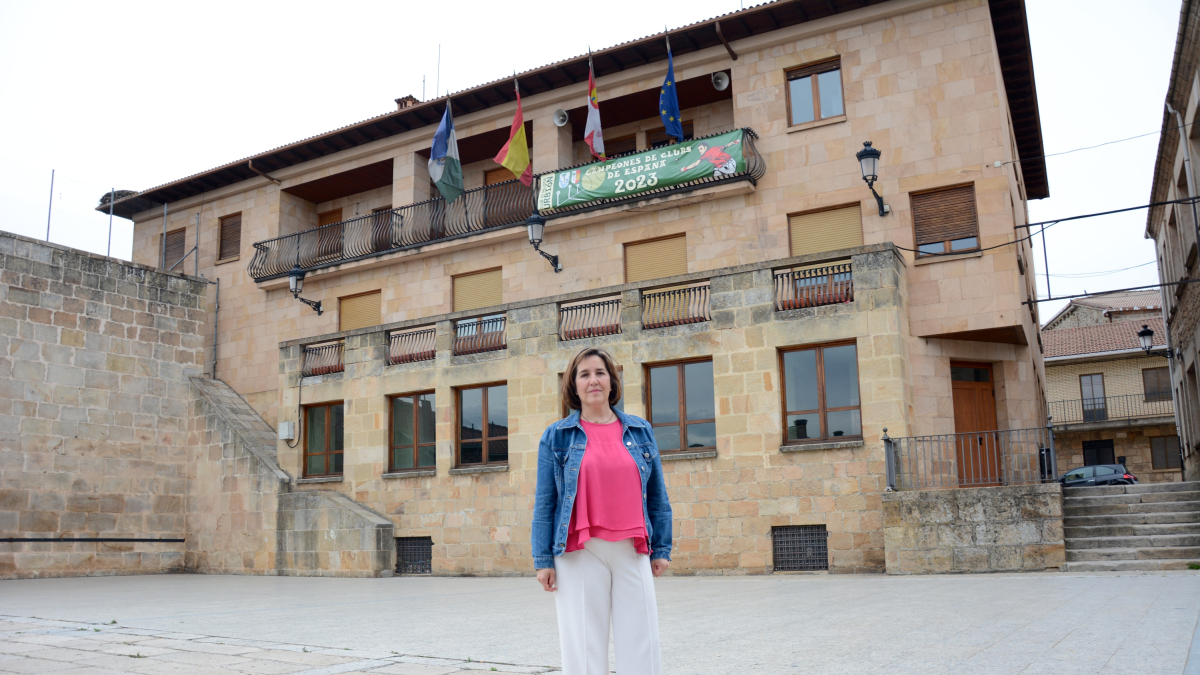 Cristina Rubio es la nueva alcaldesa de Duruelo de la Sierra.
