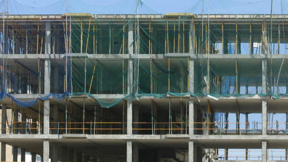 Construcción de viviendas en Soria.