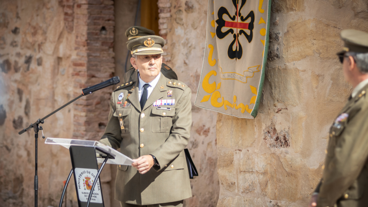 El coronel Esparza López es el nuevo subdelegado de Defensa en Soria.