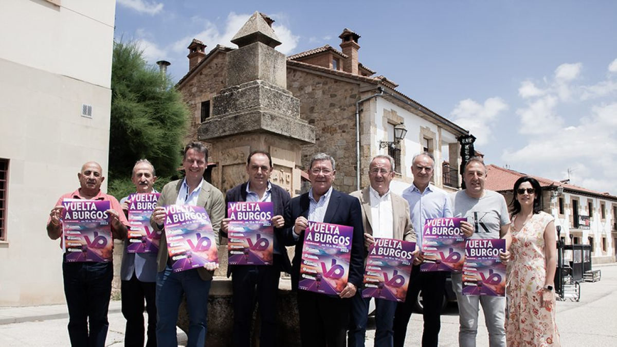 La etapa con salida en Golmayo fue presentada en la localidad soriana.