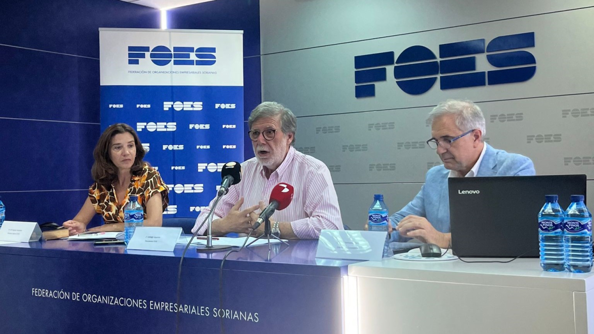 Presentación en Soria del informe sobre fiscalidad diferenciada y su impacto económico.