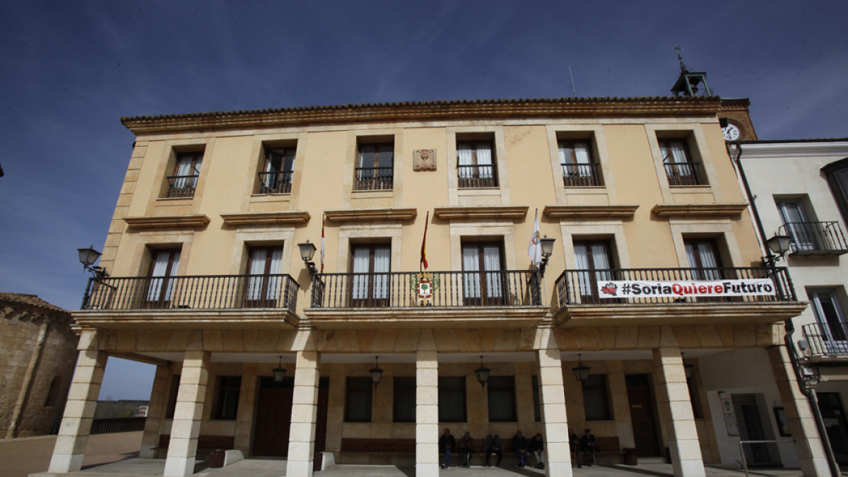 Imagen de archivo del Ayuntamiento de Almazán.
