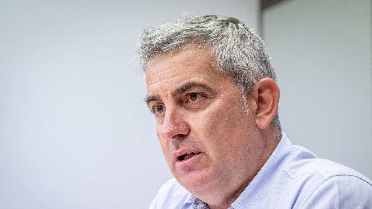 Javier Antón, candidato del PSOE de Soria al Senado.