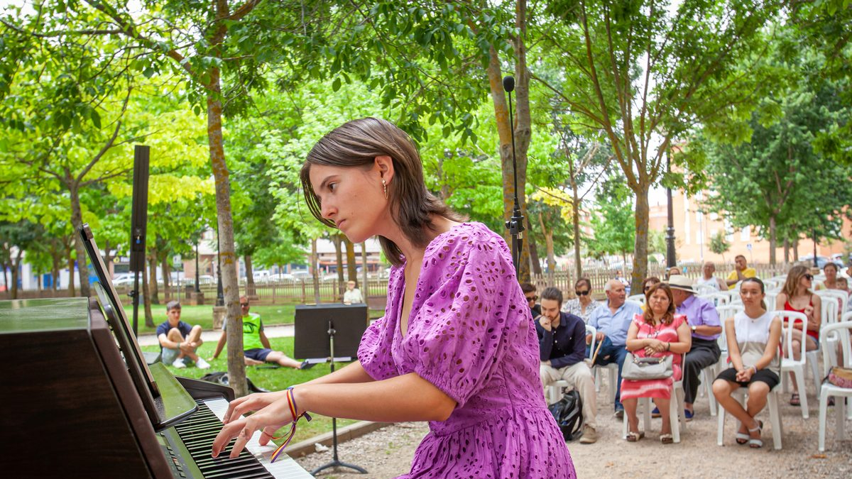 Ciclo Piano en los barrios en el Parque de Santa Bárbara