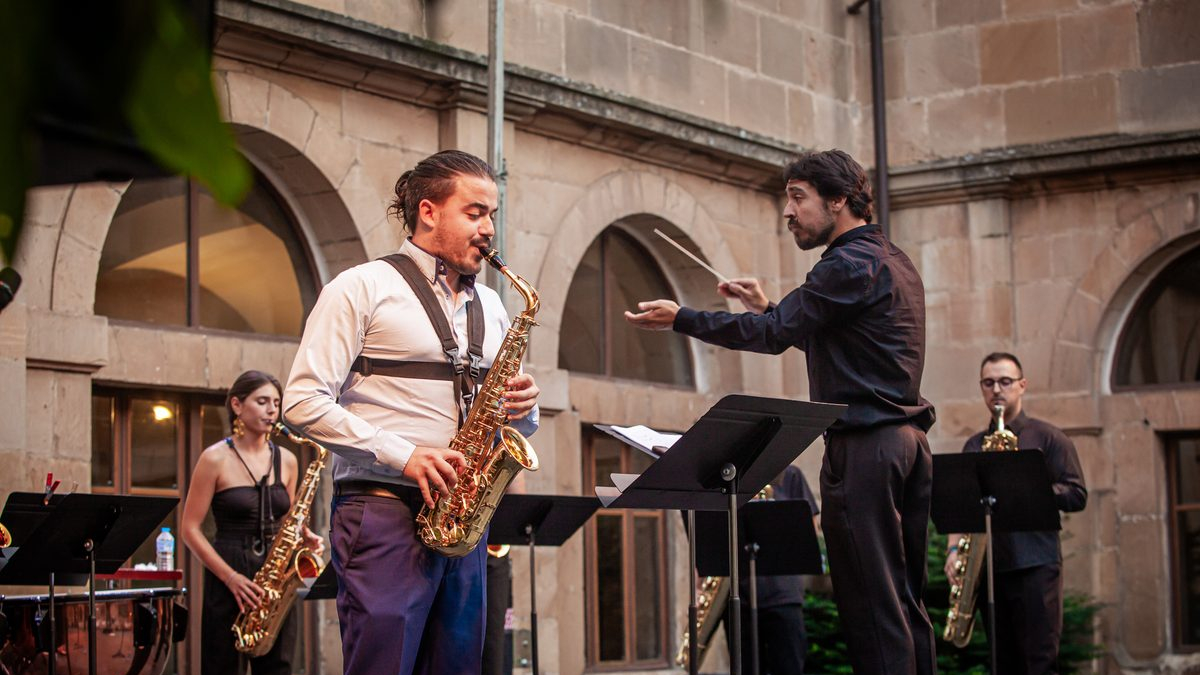 El Ensemble de saxofones JOSAX en el Festival Soria Clásica