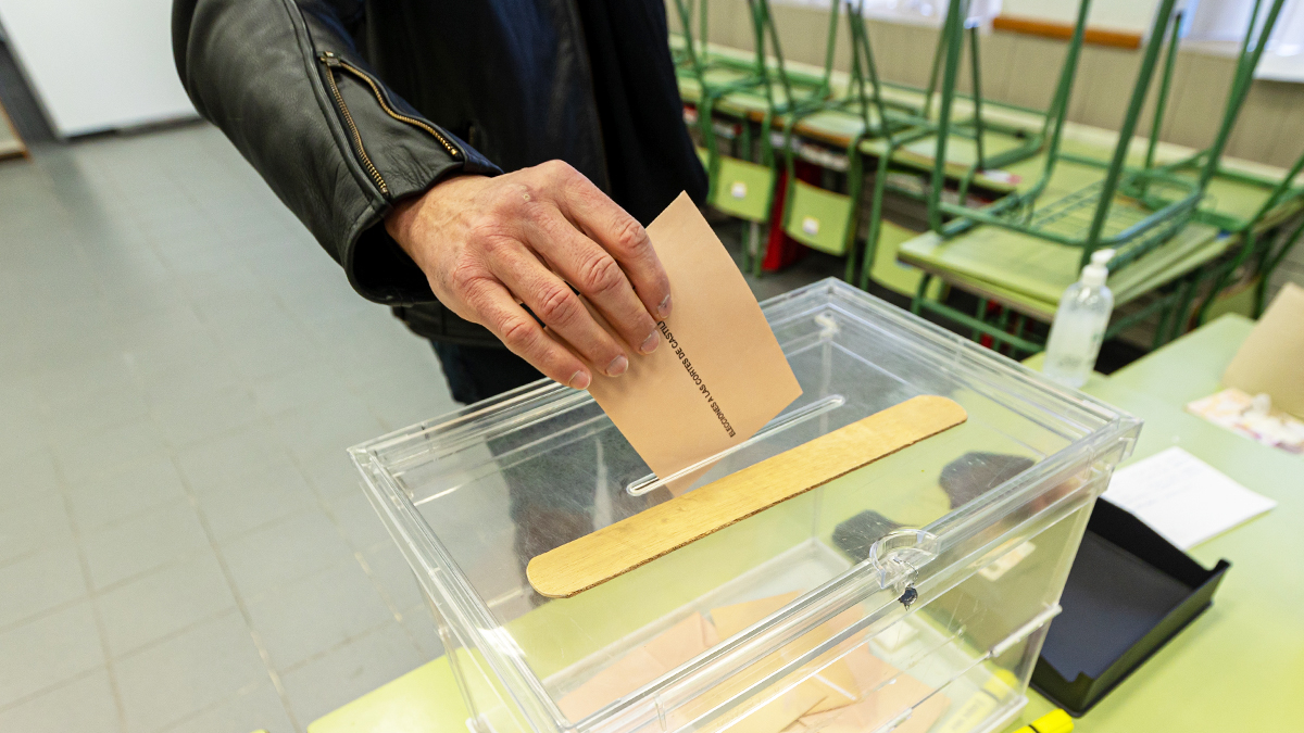 Imagen de archivo de las anteriores elecciones.