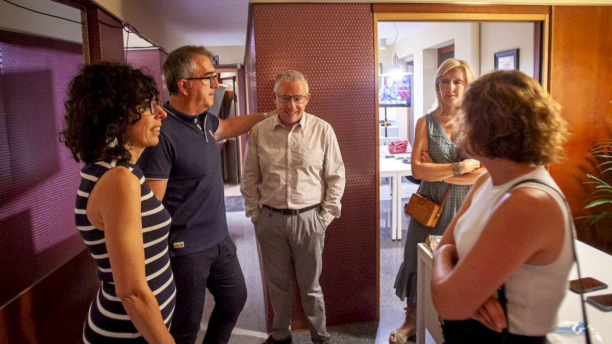 La noche electoral en la sede de Soria Ya
