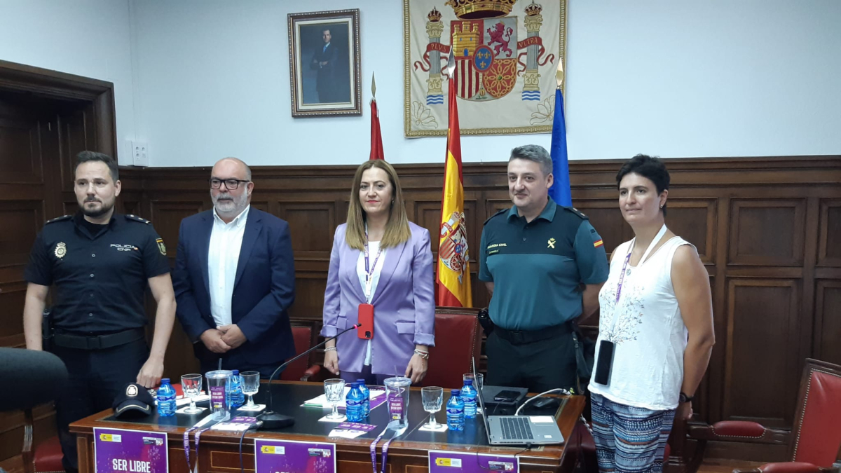 Presentación del dispositivo policial y de la campaña 'Ser libre'