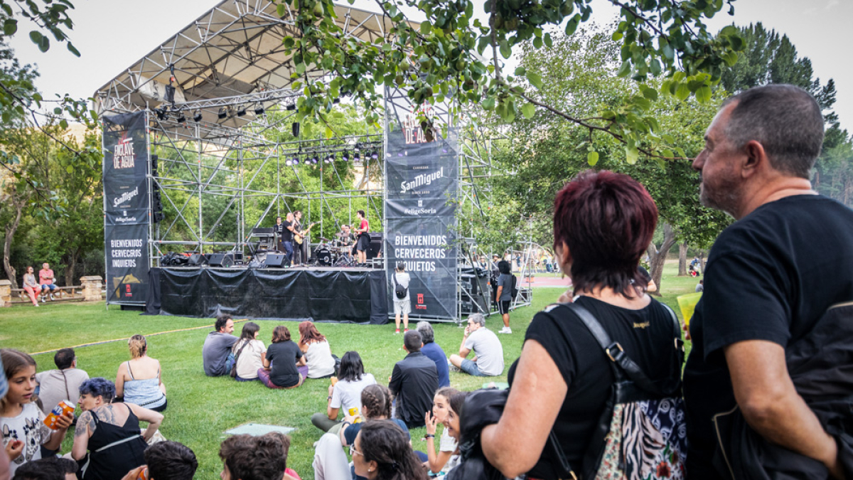 Primera jornada del Festival Enclave de Agua 2023 en Soria.