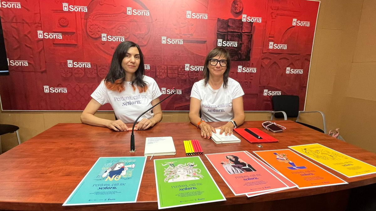 Presentación de la última campaña de igualdad del Ayuntamiento de Soria.