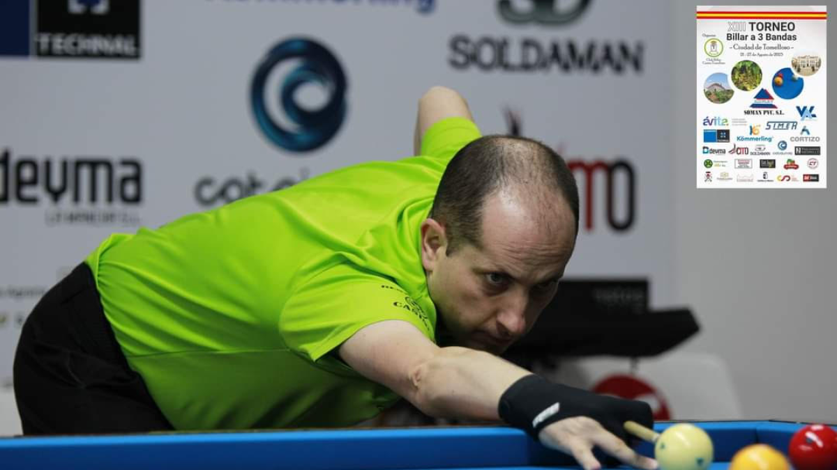 Carlos Cortés durante una comptición.