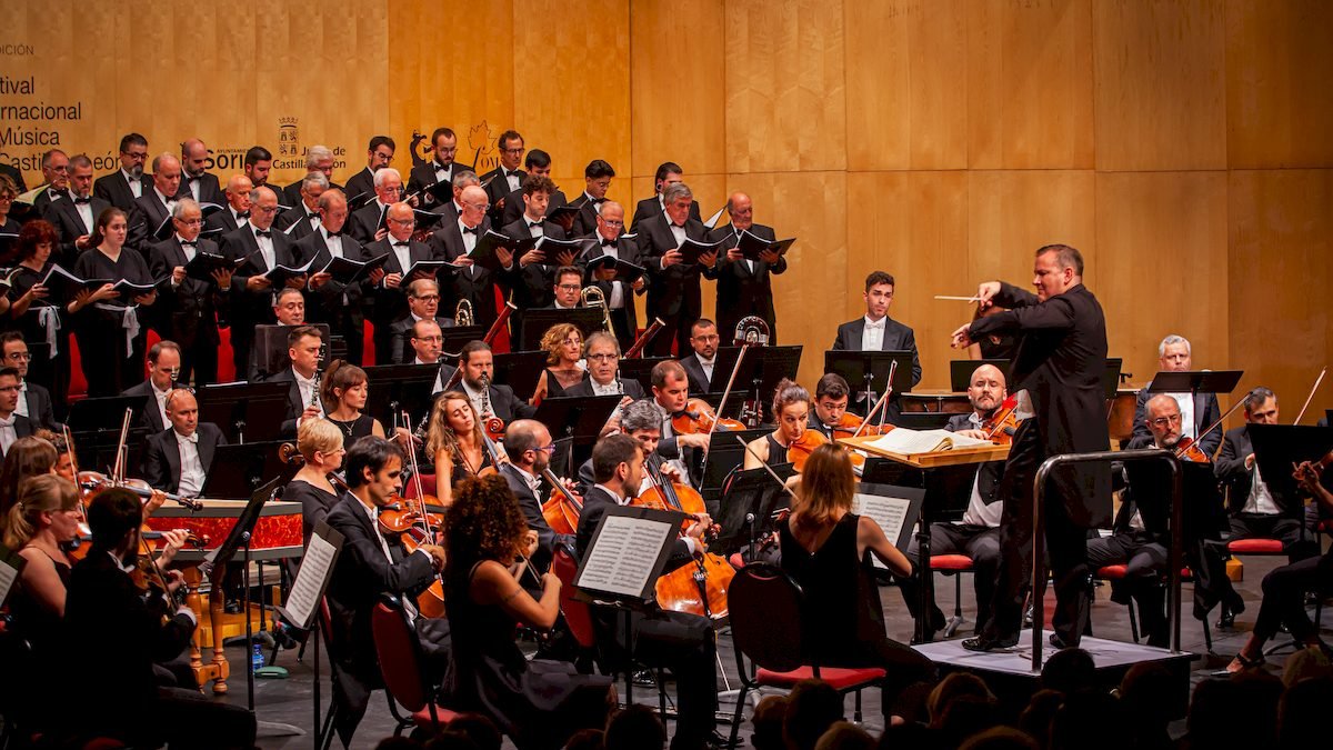 Orquesta Sinfónica y Sociedad Coral de Bilbao en el estreno del Otoño Musical Soriano