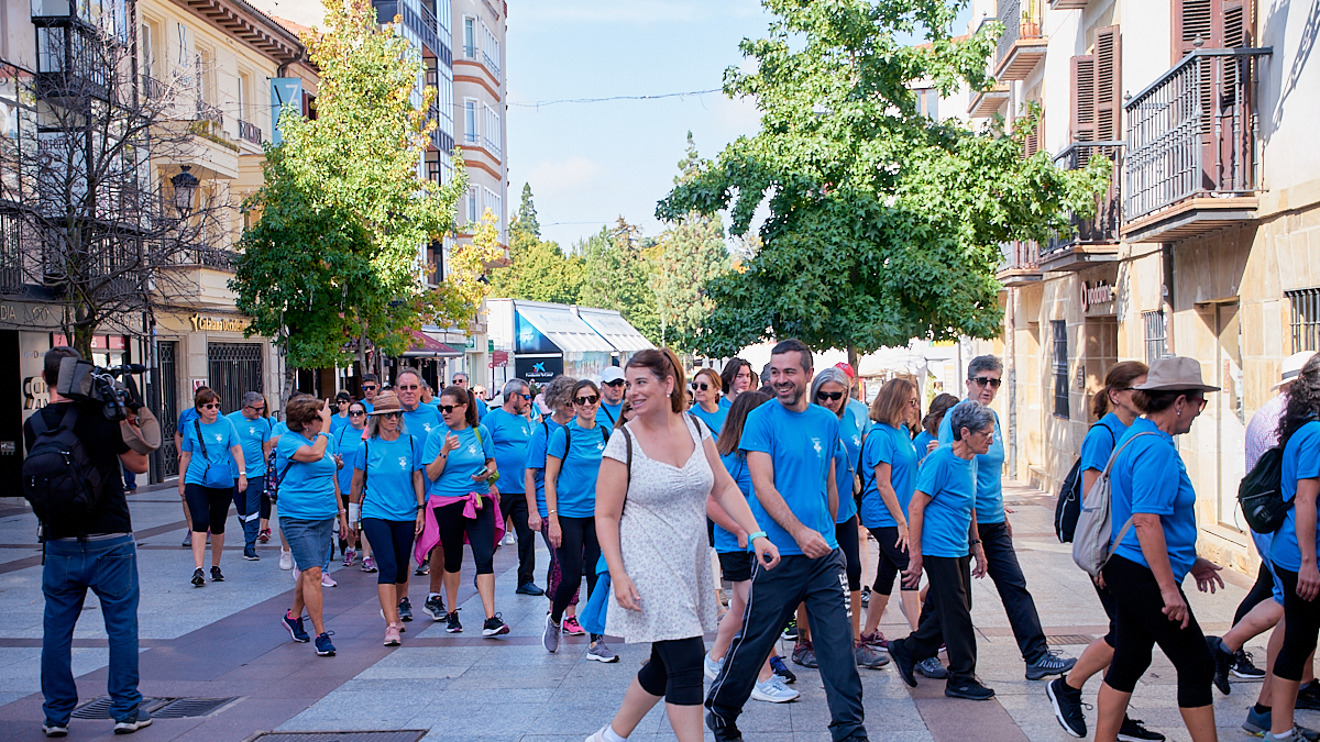 La Hermandad de Donantes de Sangre de Soria celebró su Marcha por la Vida.