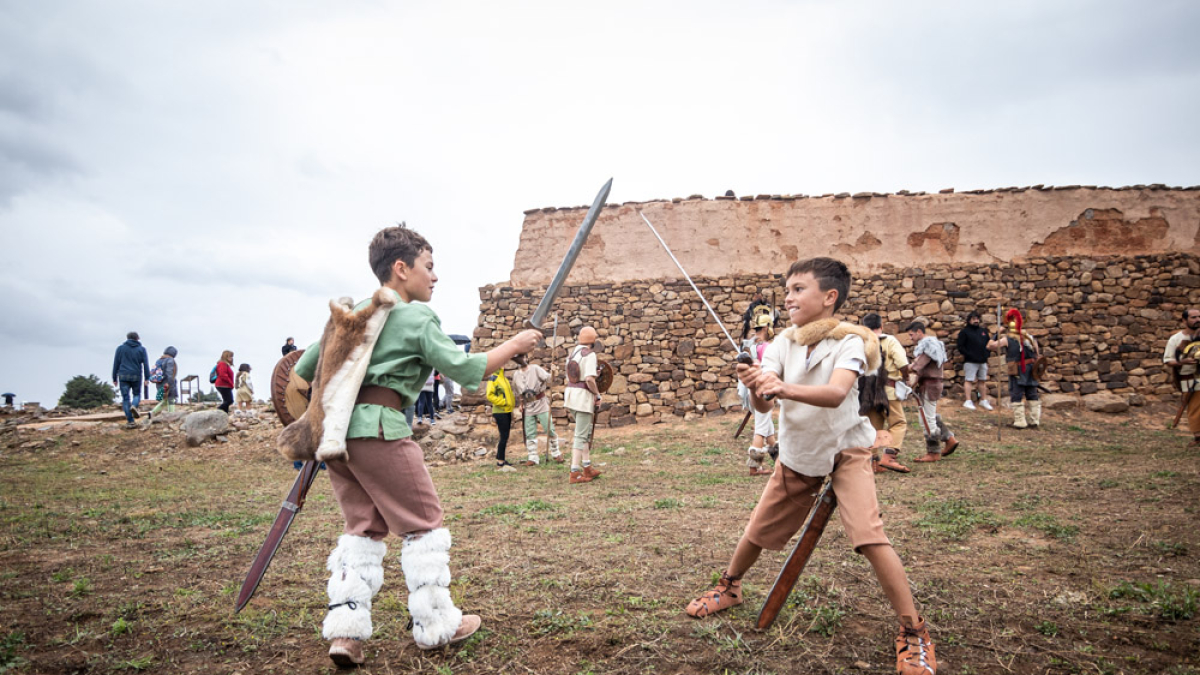 Numancia volvió a la vida de la mano de la recreación histórica de Tierraquemada.