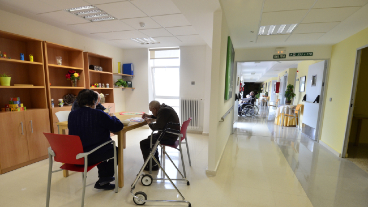 Imagen de archivo del interior de la residencia de Los Royales.