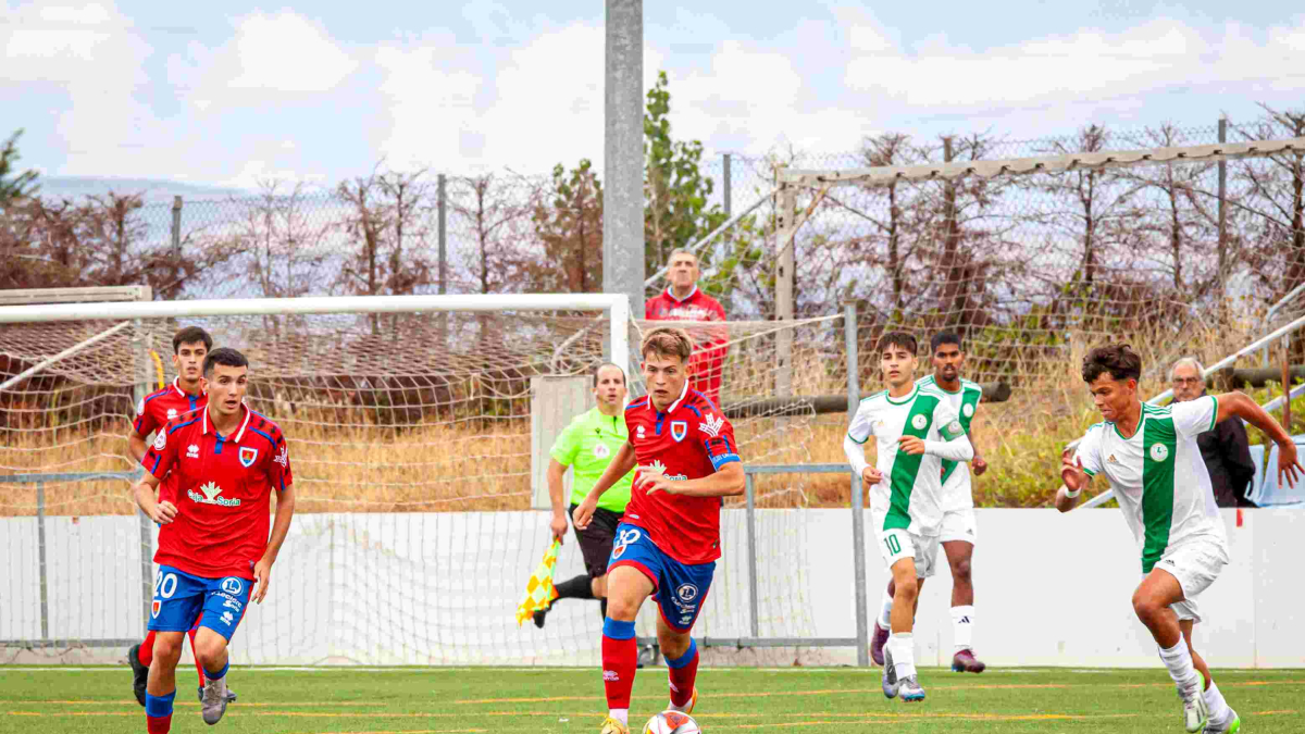 El Numancia juvenil ha sumado un punto en tres jornadas.