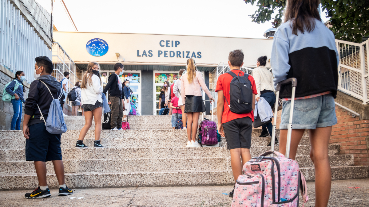 Vuelta a clase el curso 2023-2024.