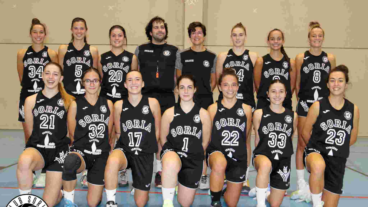 Plantilla del Semillas Adolfo Martínez Club Soria Baloncesto.