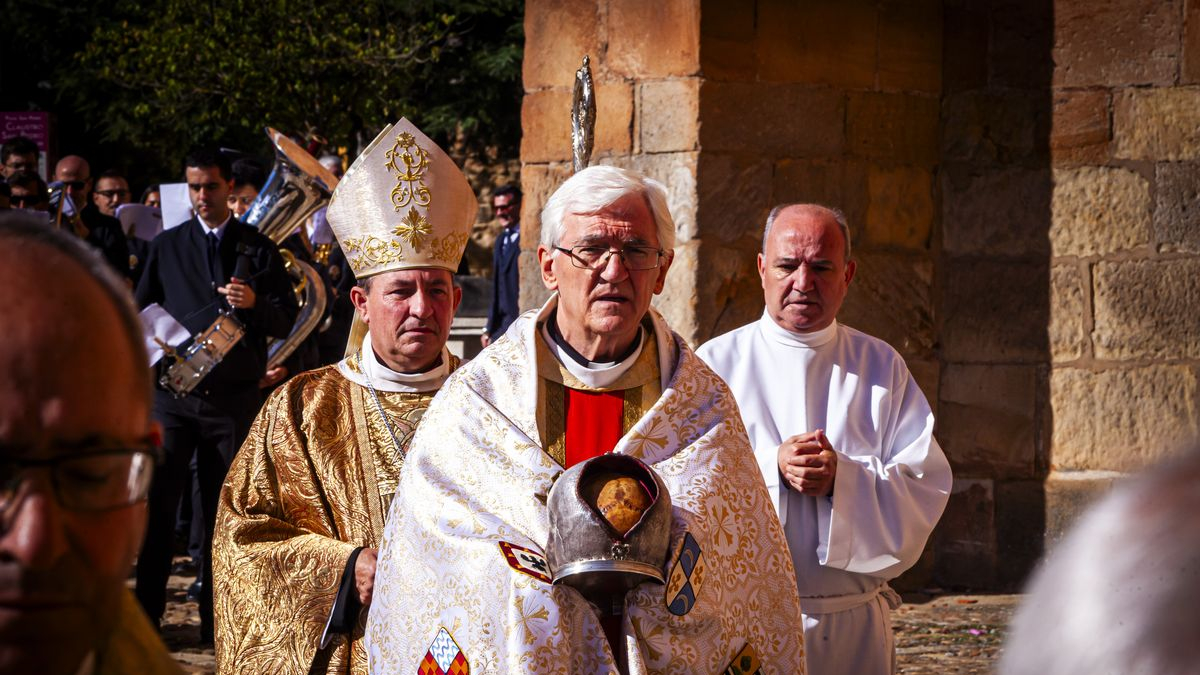 El principal acto religioso de las fiestas de San Saturio