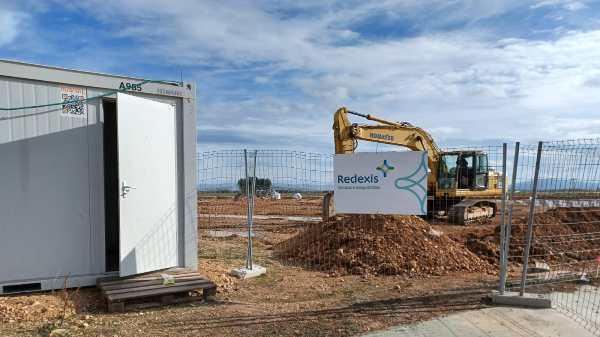 Obras de la planta de hidrógeno verde en el PEMA. HDS