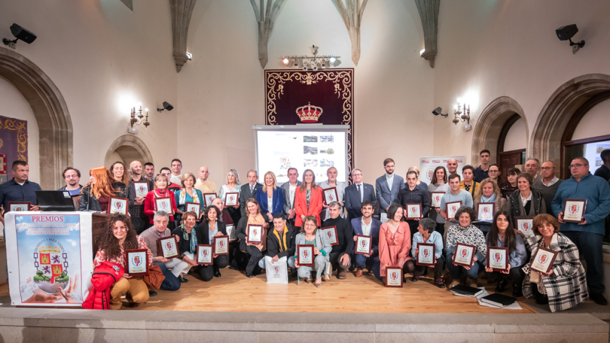 Premios Castilla y León por la Vida de los Donantes de Sangre.
