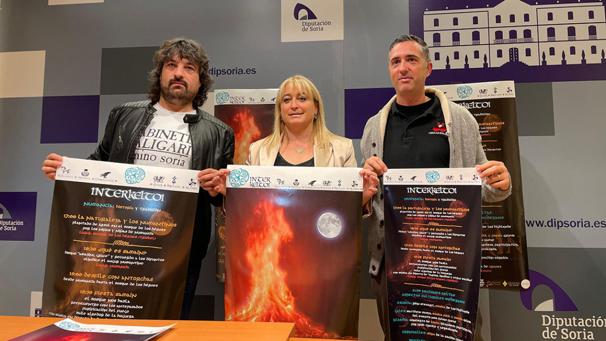 Presentación de las actividades que tendrán lugar en Garray con motivo del Samain.
