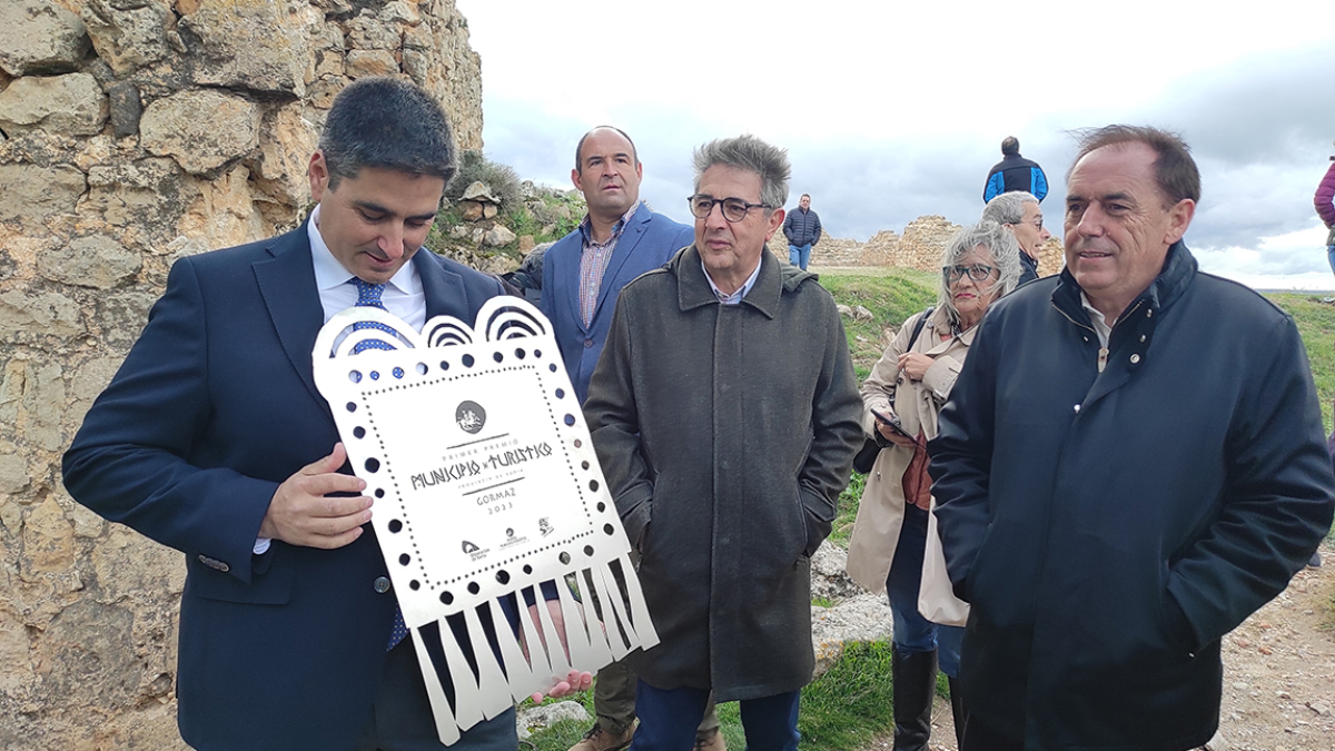 Entrega del Premio Provincial de Turismo a Gormaz en la fortaleza califal.