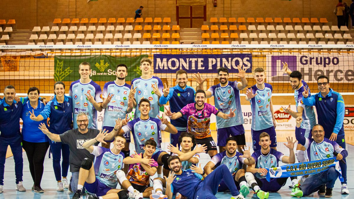 El Grupo Herce voley es oro puro en este inicio de temporada