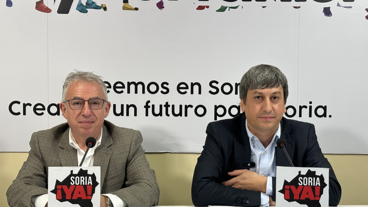 Ángel Ceña y Toño Palomar, de Soria Ya