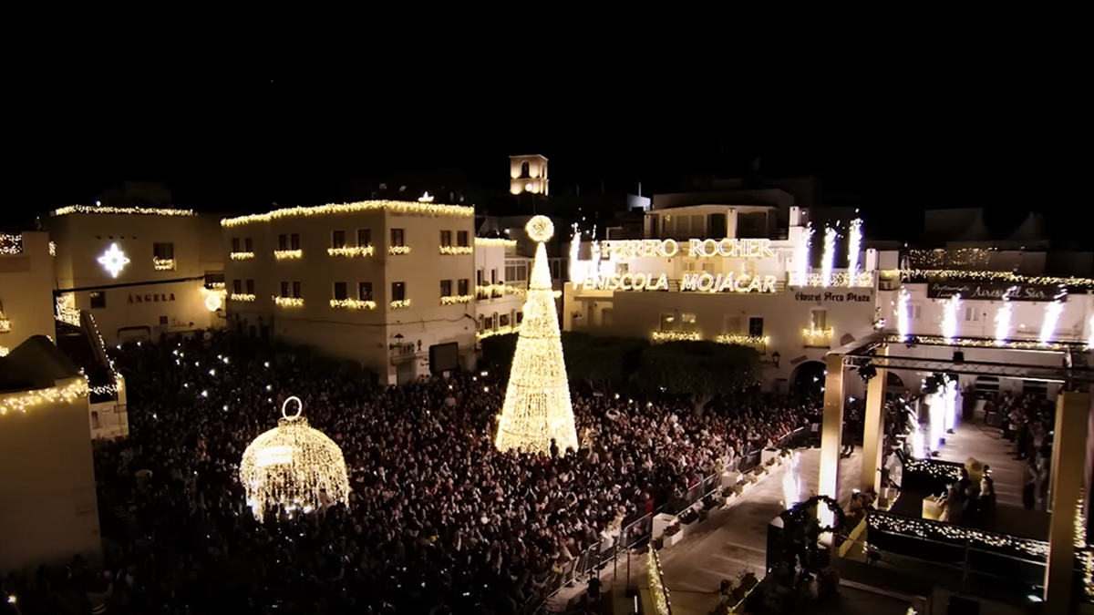 Mojácar iluminado, municipio ganador en 2022