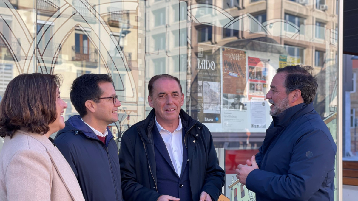 Rubio, Cabezón, Serrano y Hernando en Mariano Granados.
