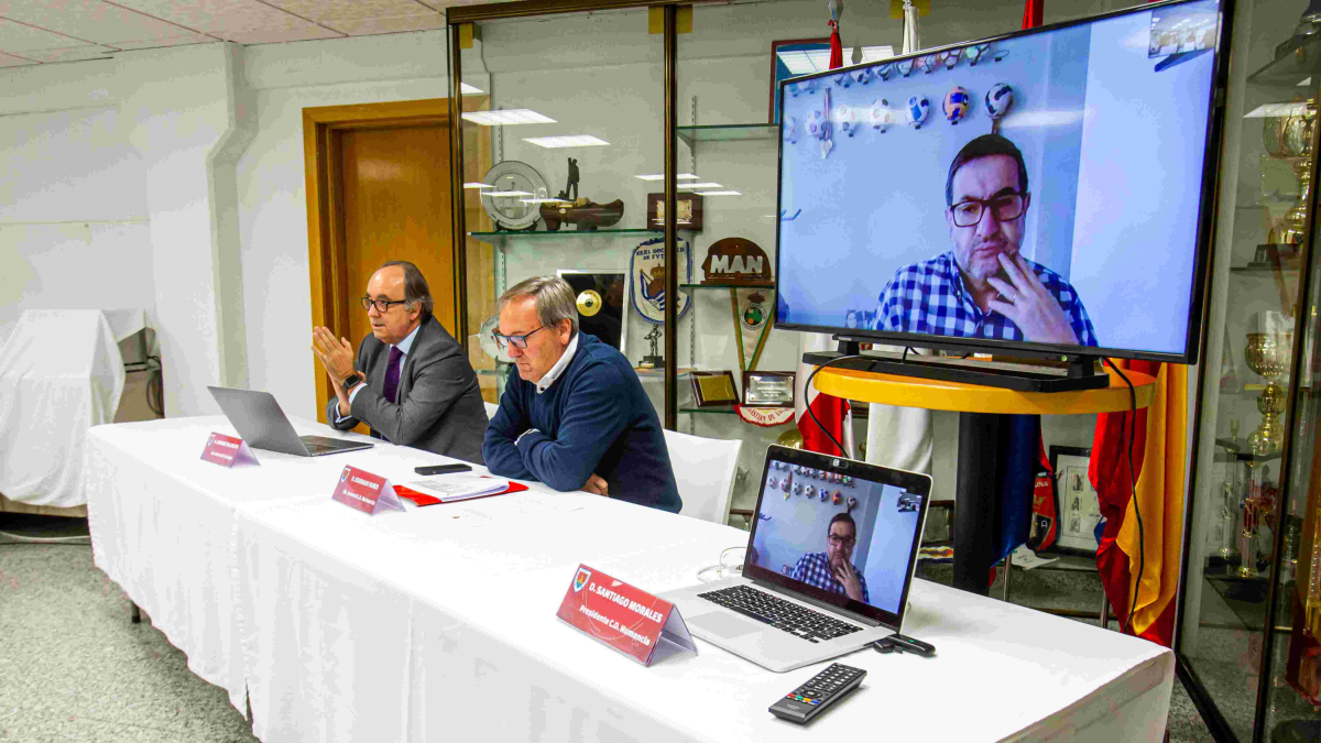 La Junta General de Accionistas del Numancia del año pasado.