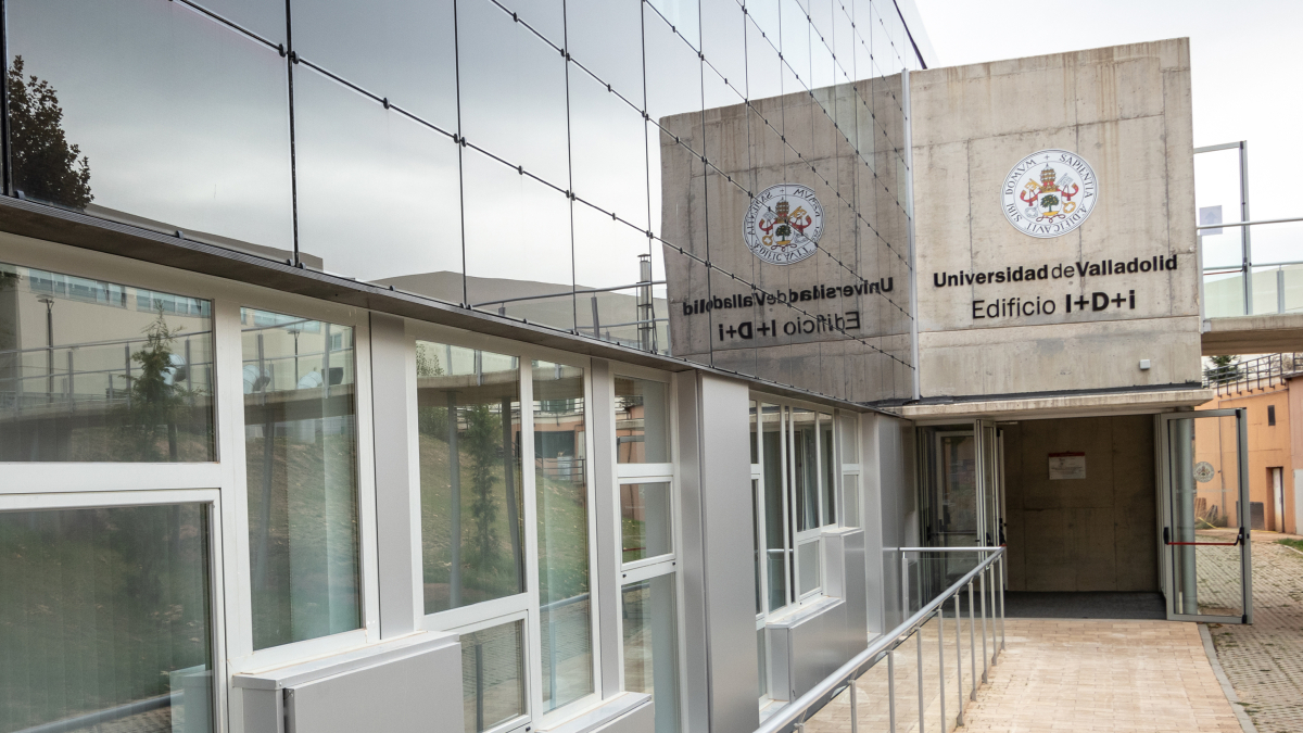 El edificio de investigación, desarrollo e innovación, I+D+i, del Campus Universitario de Soria.