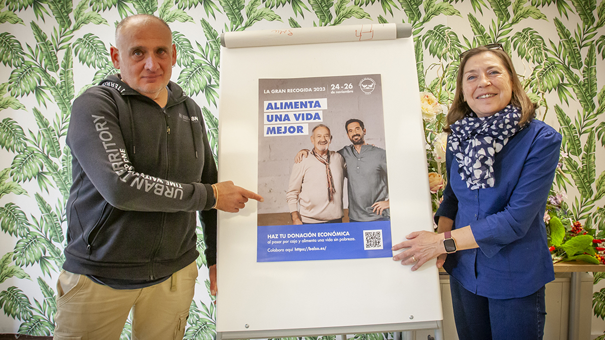 Presentación de la campaña del Banco de Alimentos.
