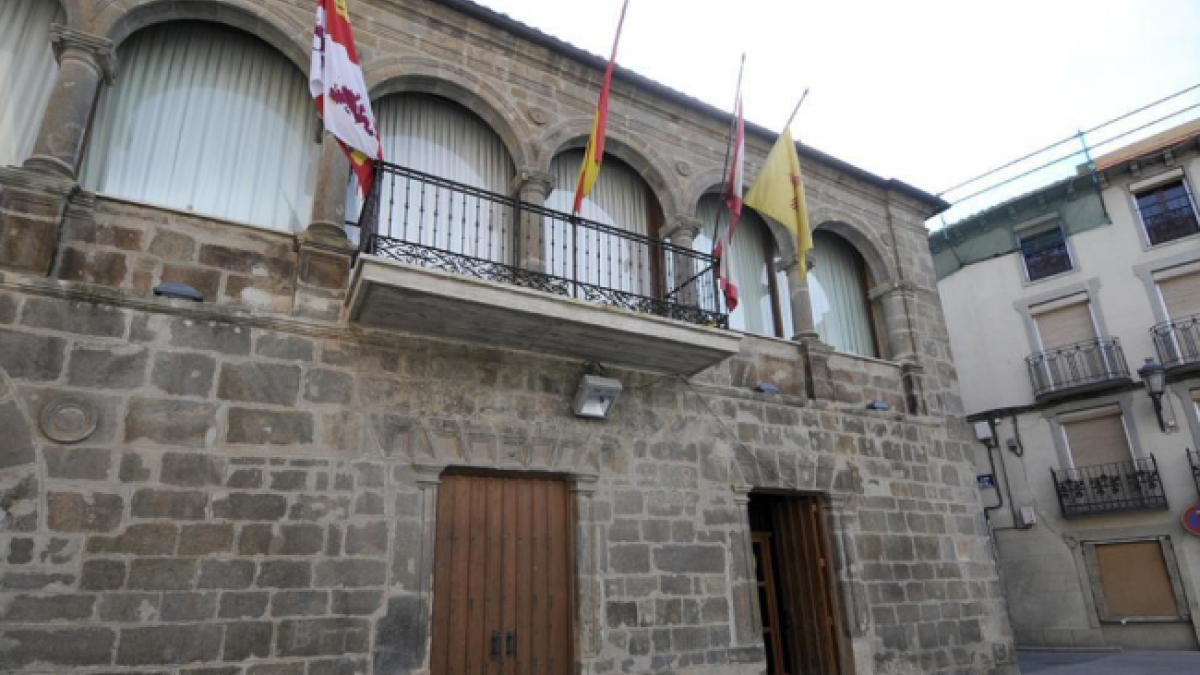 Palacio municipal de Ágreda que actualmente alberga el Ayuntamiento.