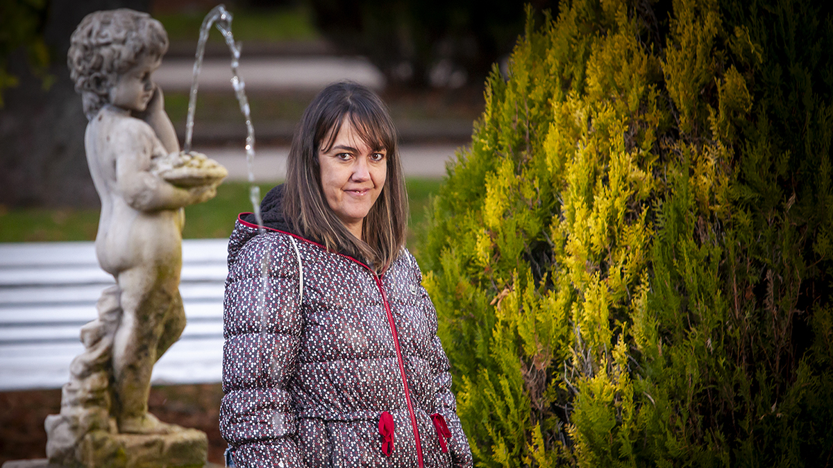 Jimena Caballero es la presidenta de la Asociación de Altas Capacidades de Soria.