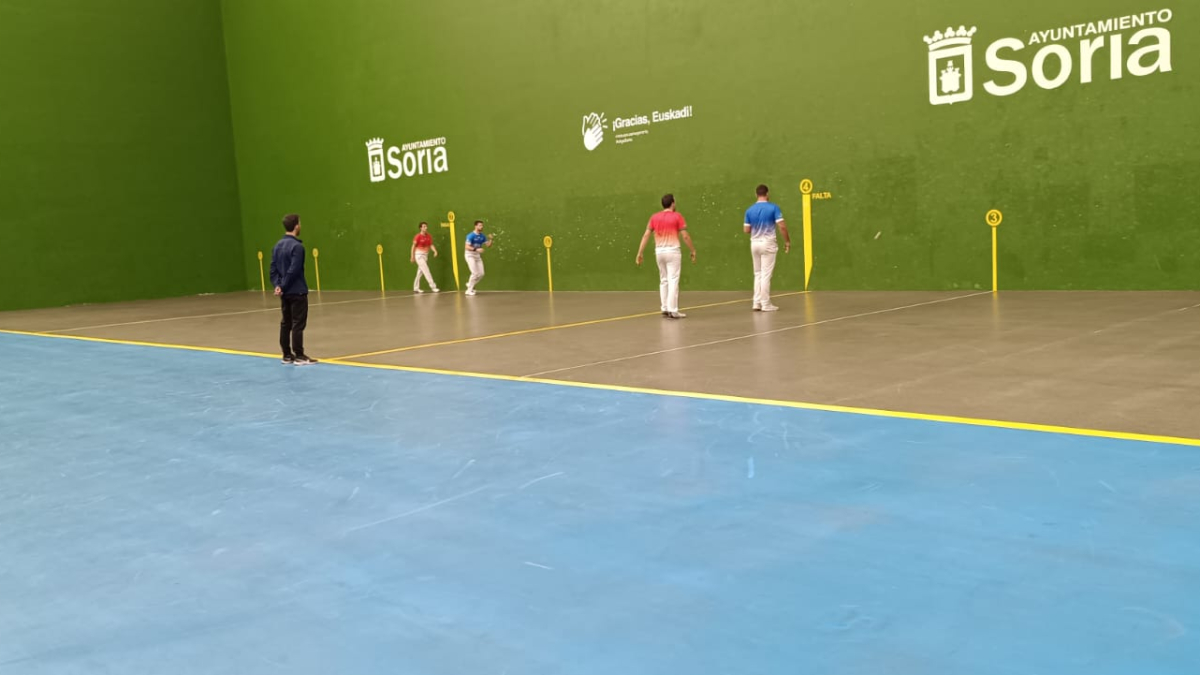 Imagen del Open Ciudad de Soria celebrado este domingo en su ronda de semifinales.