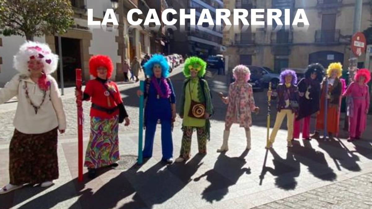 Cartel de la chirigota La Cacharrería, que este miércoles actúa en el Casino.